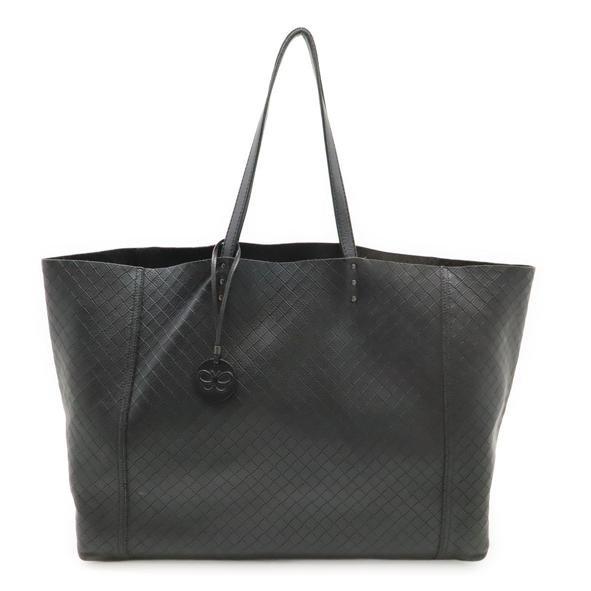 BOTTEGA VENETA ボッテガ ヴェネタ ボッテガヴェネタ イントレッチオ ミラージュ トートバッグ ショルダーバッグ レザー ブラック 黒 298780 40,820円