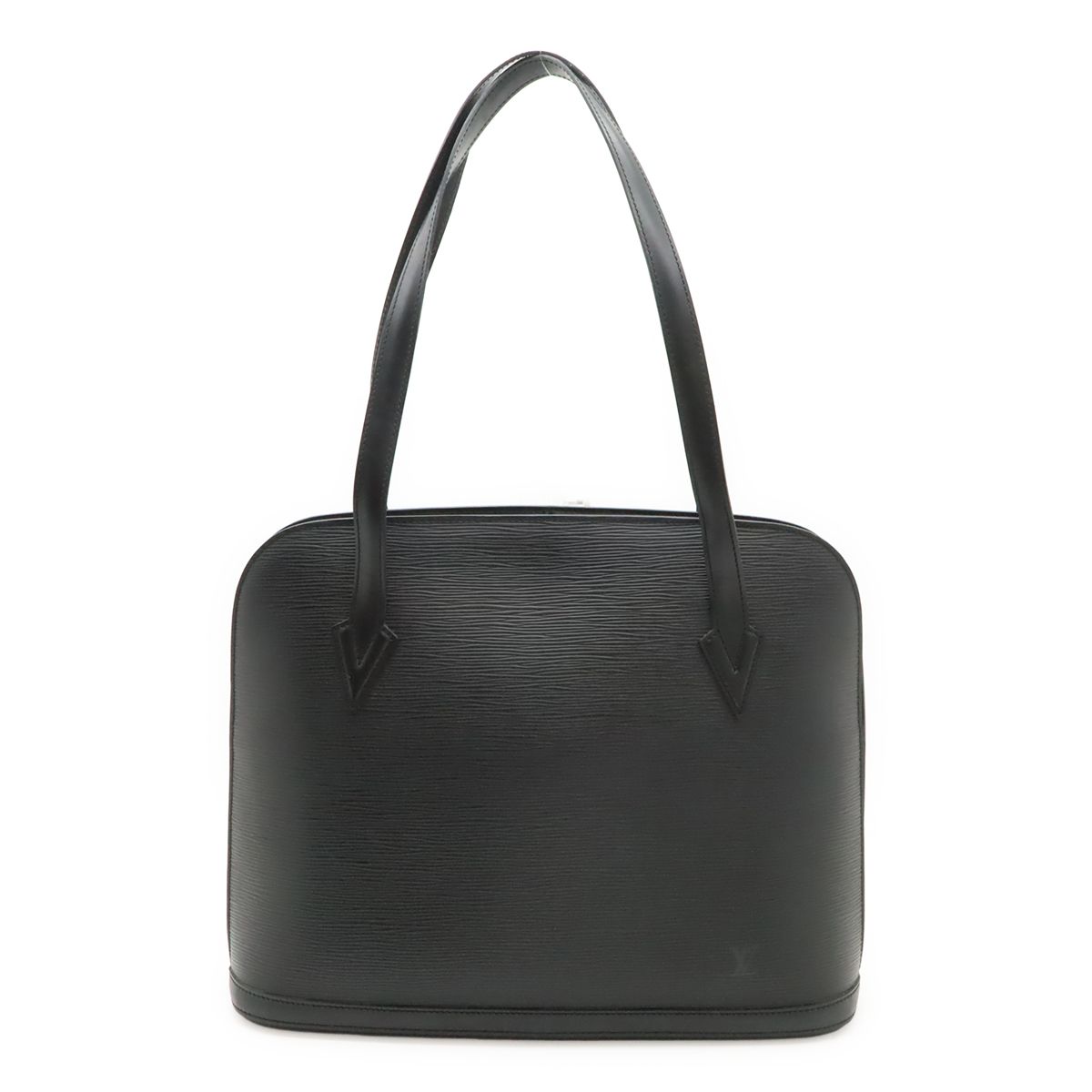LOUIS VUITTON ルイ ヴィトン エピ リュサック ショルダーバッグ トートバッグ ショルダートート レザー ノワール 黒 ブラック M52282