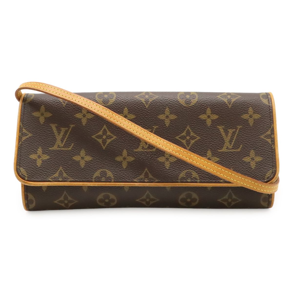 LOUIS VUITTON ルイ ヴィトン モノグラム ポシェットツインGM