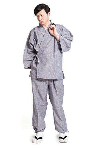 【新品】作務衣 メンズ 夏 さむえ 男性用 おしゃれ 涼しい 綿麻 麻混 リネン 春 秋 コットン 部屋着 パジャマ 作業着 ルームウェア 父の日 敬老の日 さむい 9cbcb81f