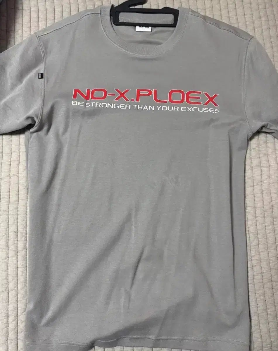 NO-X PLOEX ロゴ 半袖 Tシャツ グレー xl