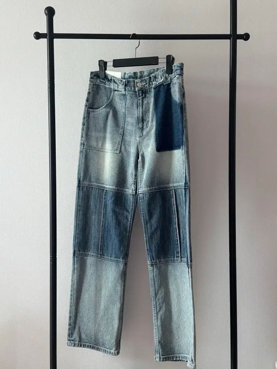アンダースンベル Andersson bell リメメイド ストレート デニム パンツ