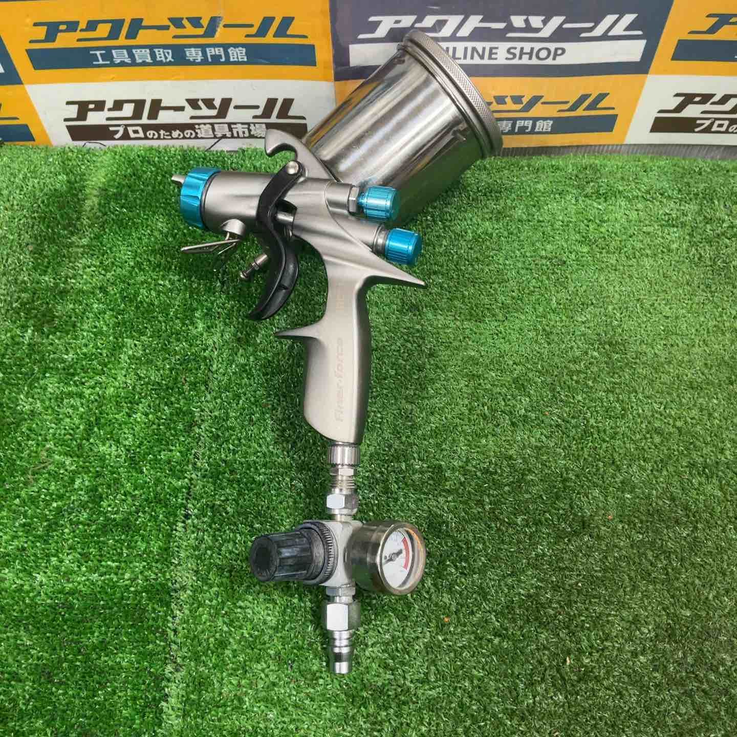 ◇明治 エアスプレーガン FINER-FORCE カップ付き meiji ファイナーフォース 塗装【草加店】