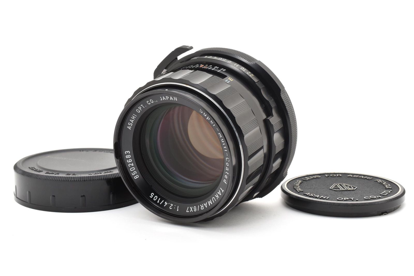 ★美品★ PENTAX ペンタックス SMC TAKUMAR 6×7 105mm F2.4 SMCタクマー 中判 単焦点レンズ ＃4371