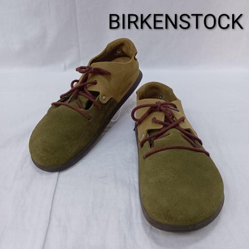 ビルケンシュトック Montana オリーブ カーキ 42/27cm スエードシューズ コンフォートシューズ メンズ 27.0cm ISItems【USED】【古着】【中古】50160426