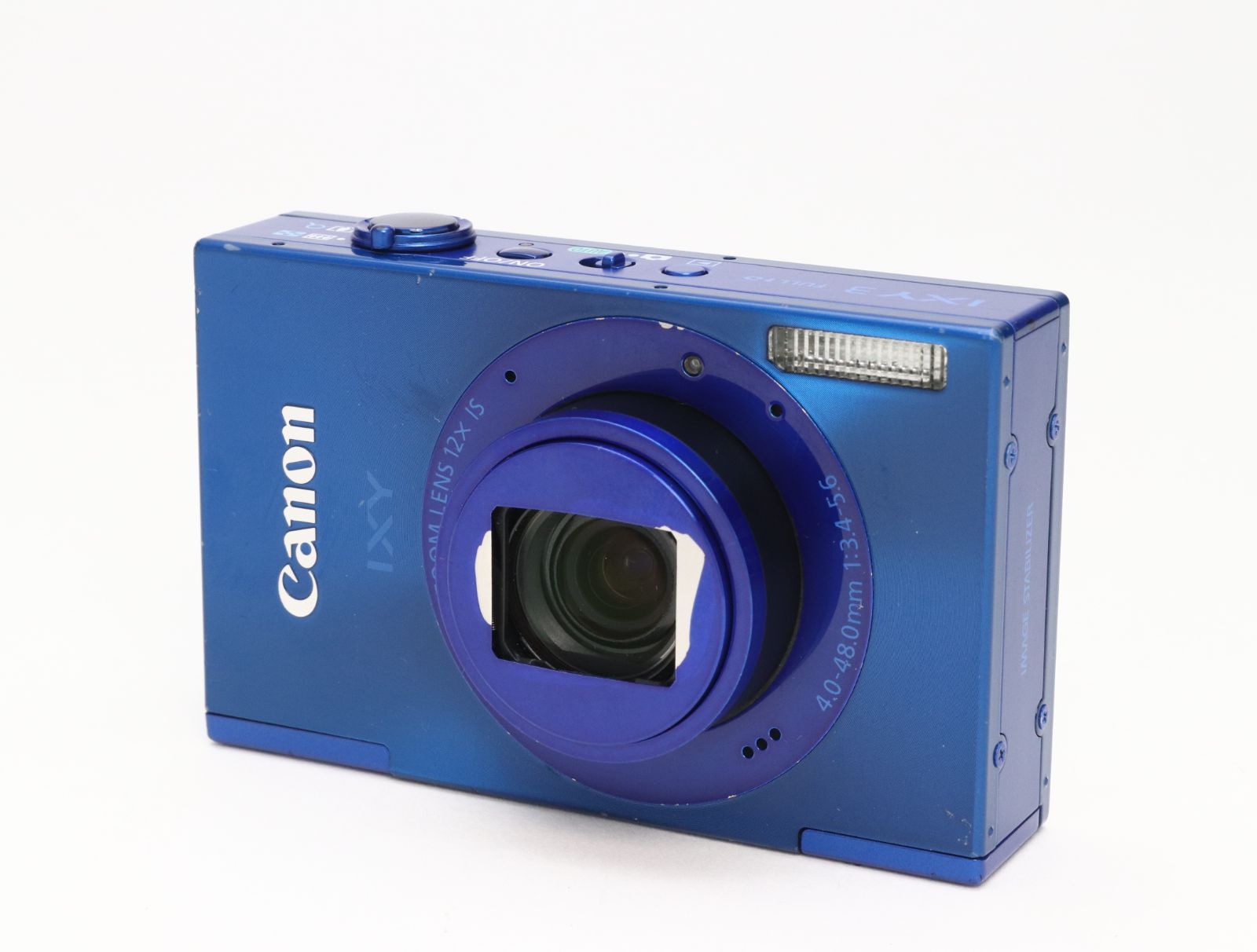 B- (並品) Canon キヤノン IXY 3 ブルー 初期不良返品対応 55-280