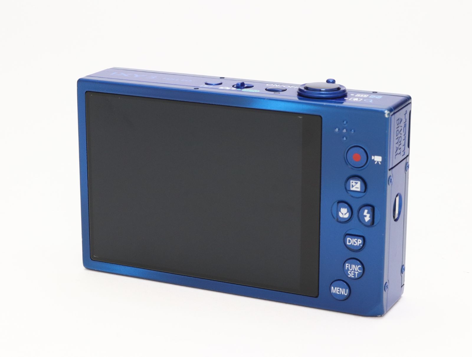 B- (並品) Canon キヤノン IXY 3 ブルー 初期不良返品対応 55-280