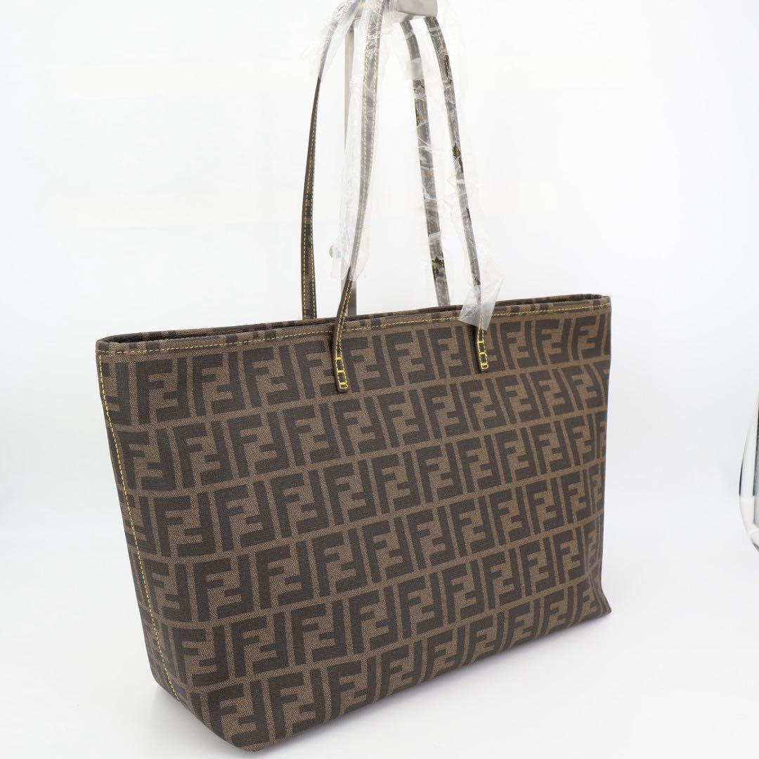 フェンディ Fendi ズッカ柄 トートバッグ ショルダーバッグ ショルダートート