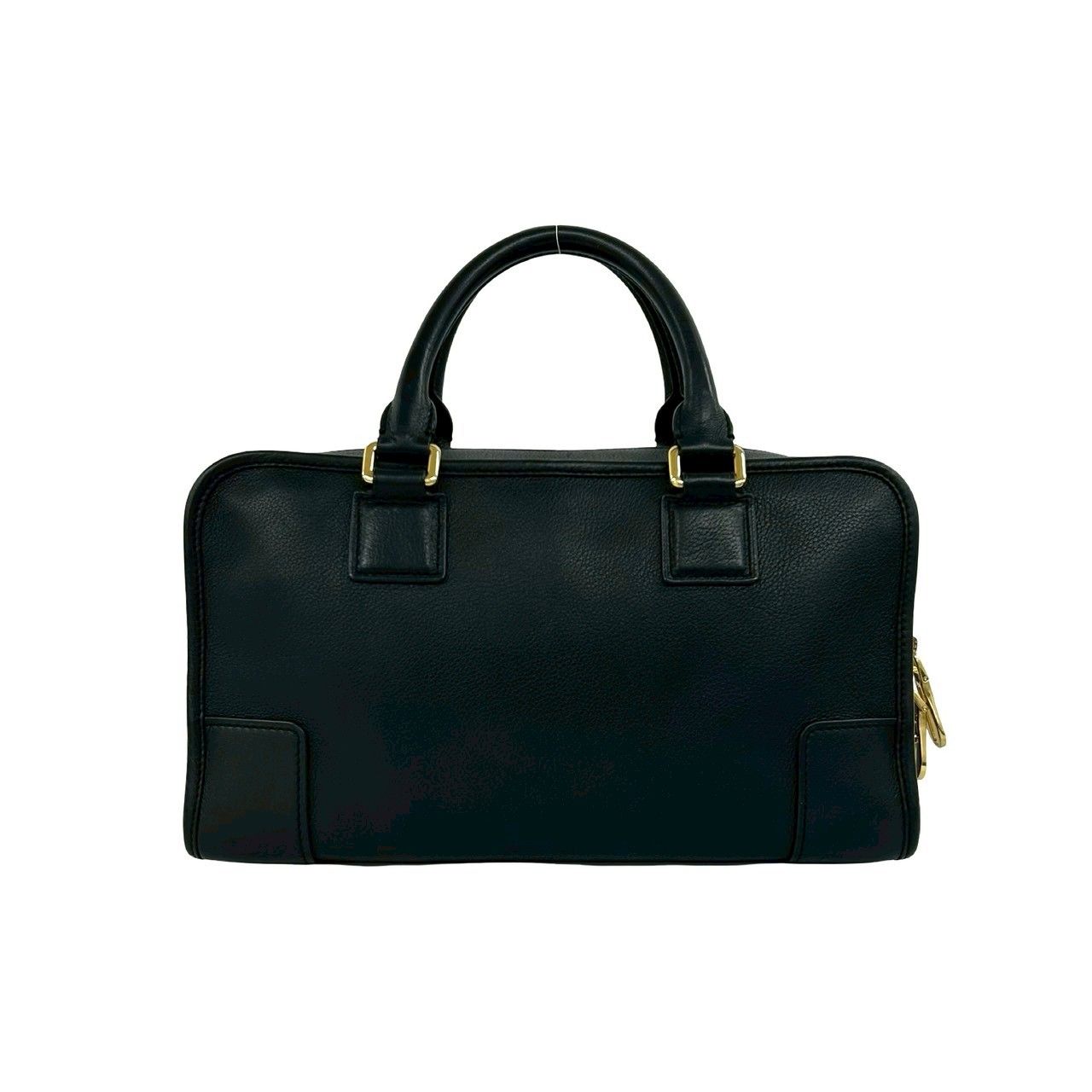 極 美品 袋付き LOEWE ロエベ アマソナ 28 アナグラム ロゴ レザー 本