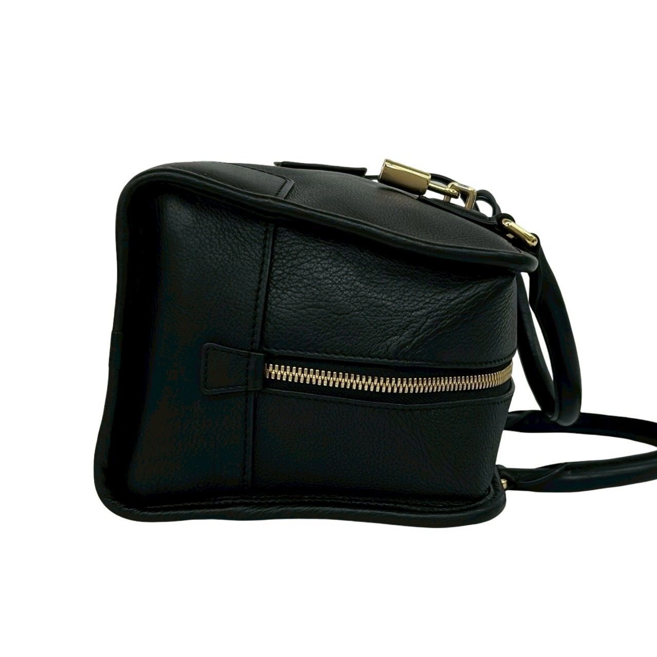 極 美品 袋付き LOEWE ロエベ アマソナ 28 アナグラム ロゴ レザー 本
