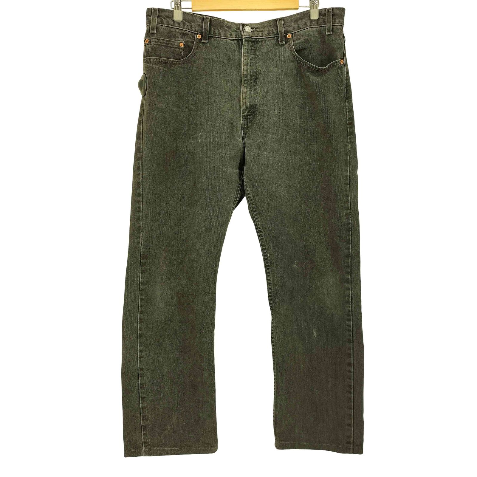 リーバイス Levis 00S 2002 USA製 00505-0260 後染め ブラックデニム メンズ W38/L34