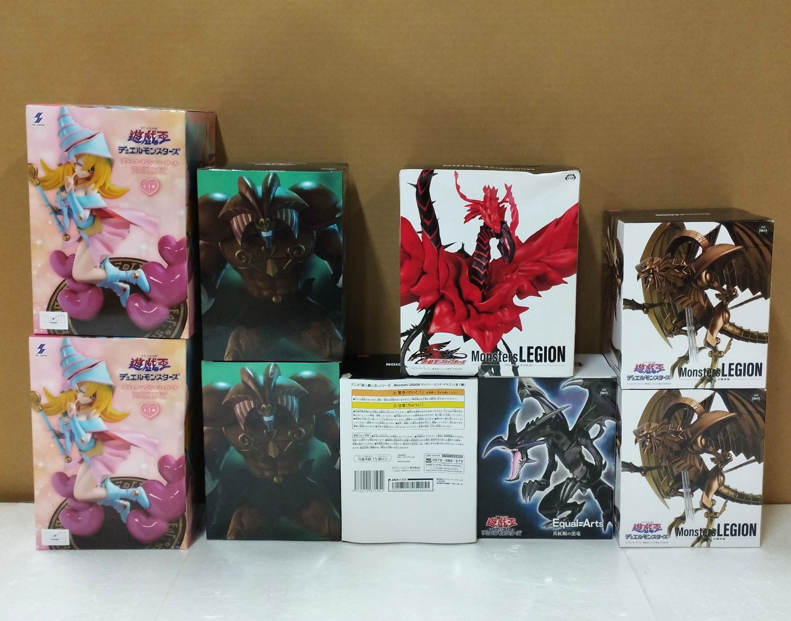 D40401】遊戯王 フィギュアセット MonstersLEGION EqualArts 真紅眼の