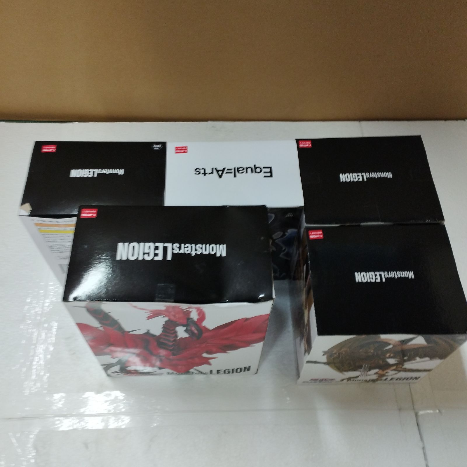 D40401】遊戯王 フィギュアセット MonstersLEGION EqualArts 真紅眼の