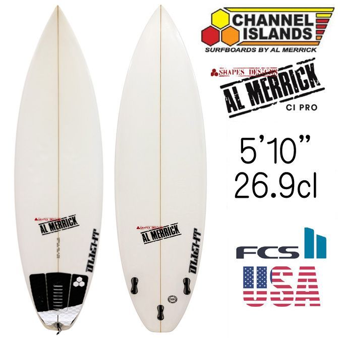 中古】チャンネルアイランド アルメリック サーフボード CI プロ