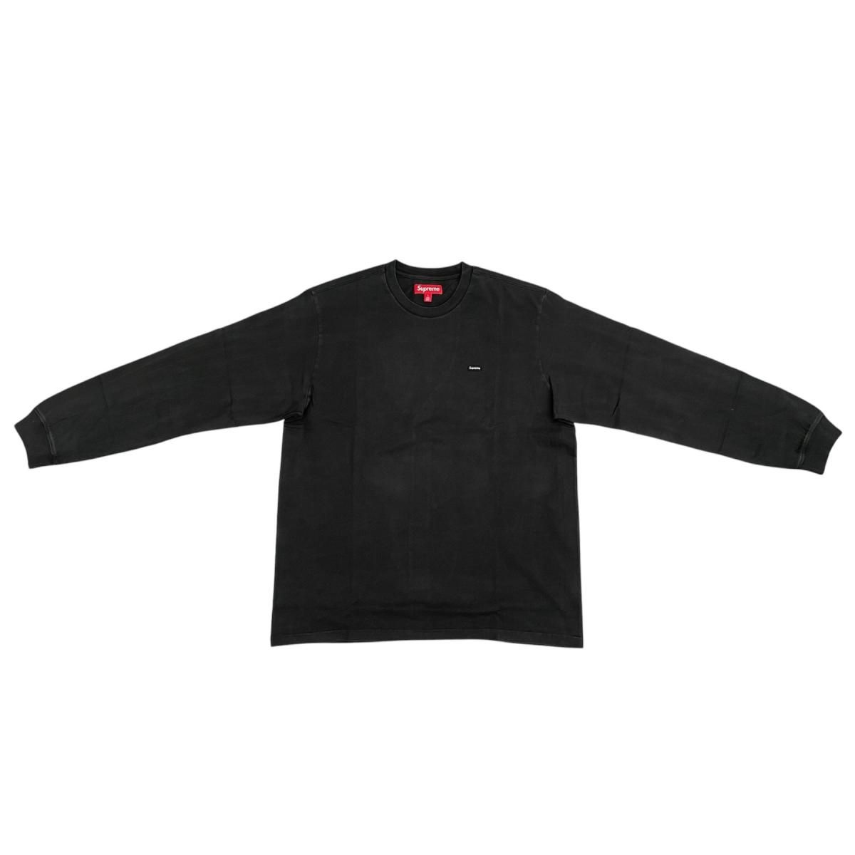☆シュプリーム Small Box L/S Tee 長袖Tシャツ コットン100% ブラック Supreme