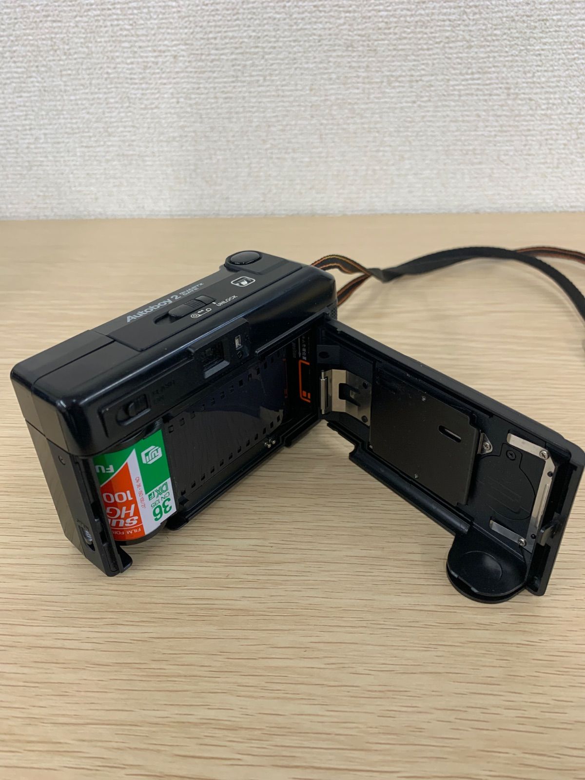 通電動作未確認】canon オートボーイ2 フィルムカメラ 乾電池入れる