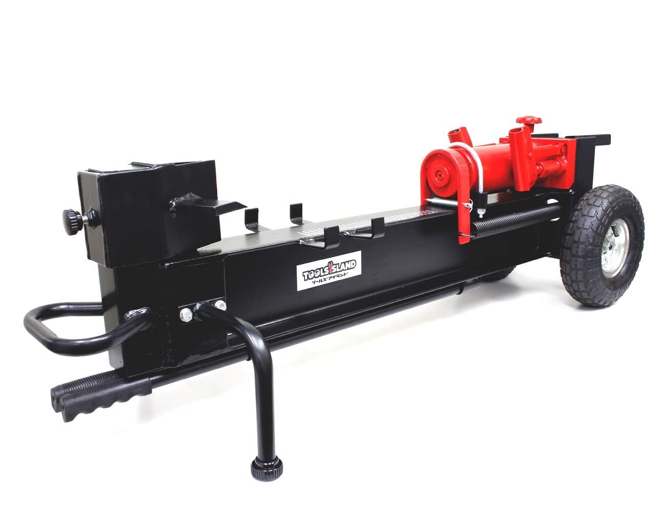 ツールズアイランド(Toolsisland) 薪割り 薪割り機 手動 能力10ton 縦型収納スタンド付き TD2005so