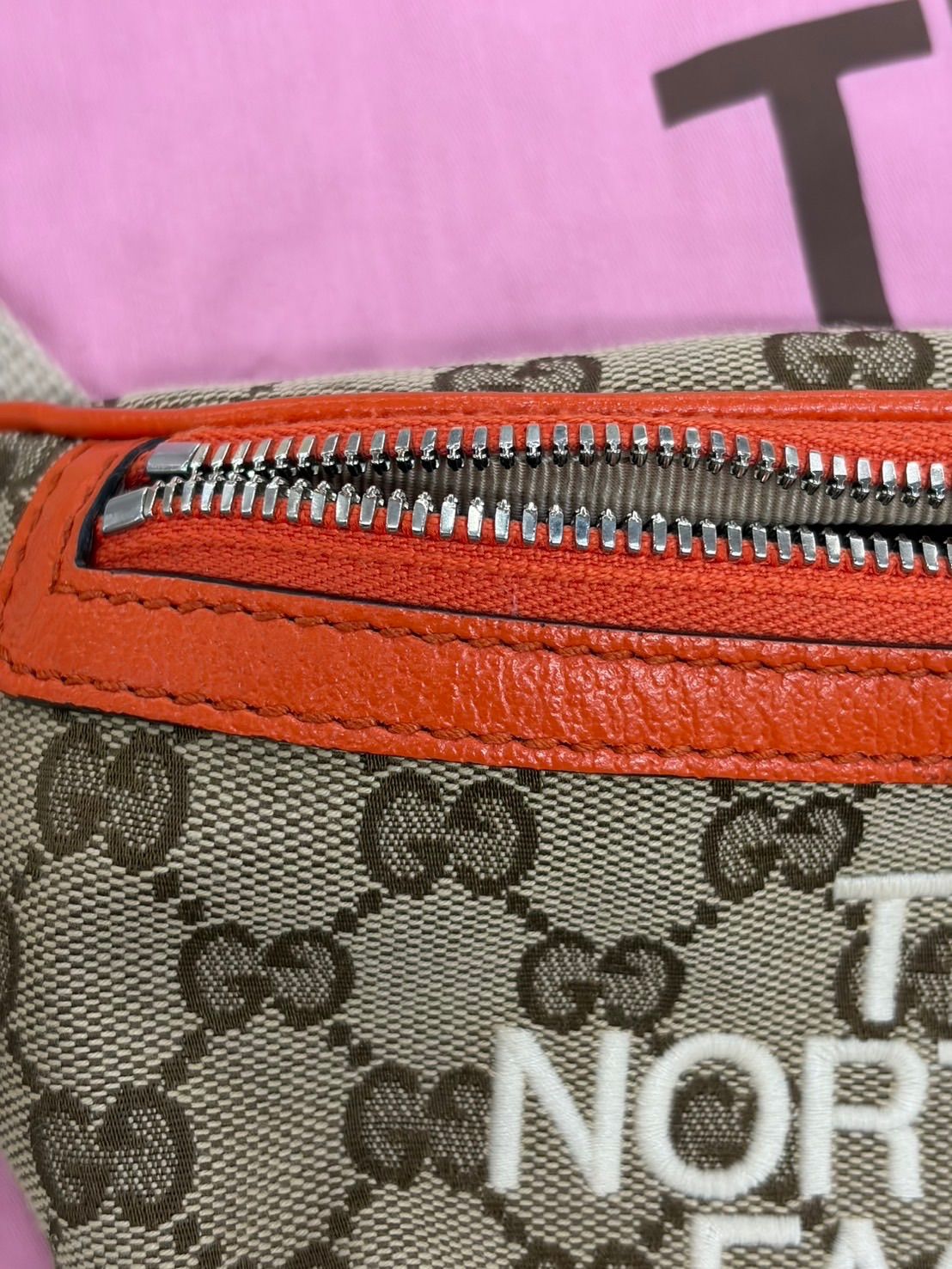 GUCCI×THENORTHFACE グッチ×ザノースフェイス GGキャンバス ウエスト