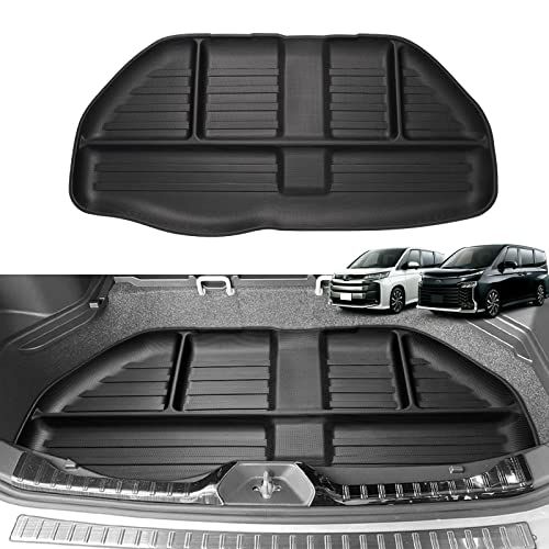 Mixsuper トヨタ 新型 ヴォクシー ノア 90系 3D ラゲッジマット 荷室下 ラゲッジアンダーマット トランクマット TOYOTA NOAH90 VOXY90 2022年1月-現行 ラゲージトレイ 立体 カーゴマット 防水 耐摩擦 74a24d3d