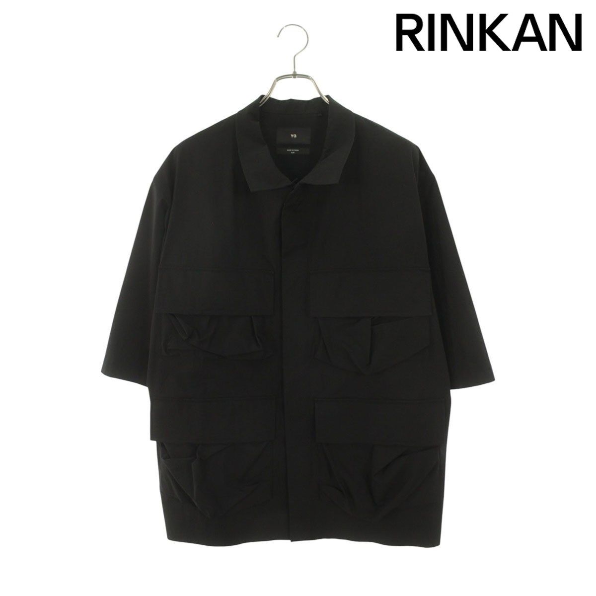 ワイスリー IV5657 SS PKT SHIRT マルチポケットナイロン半袖シャツ メンズ M