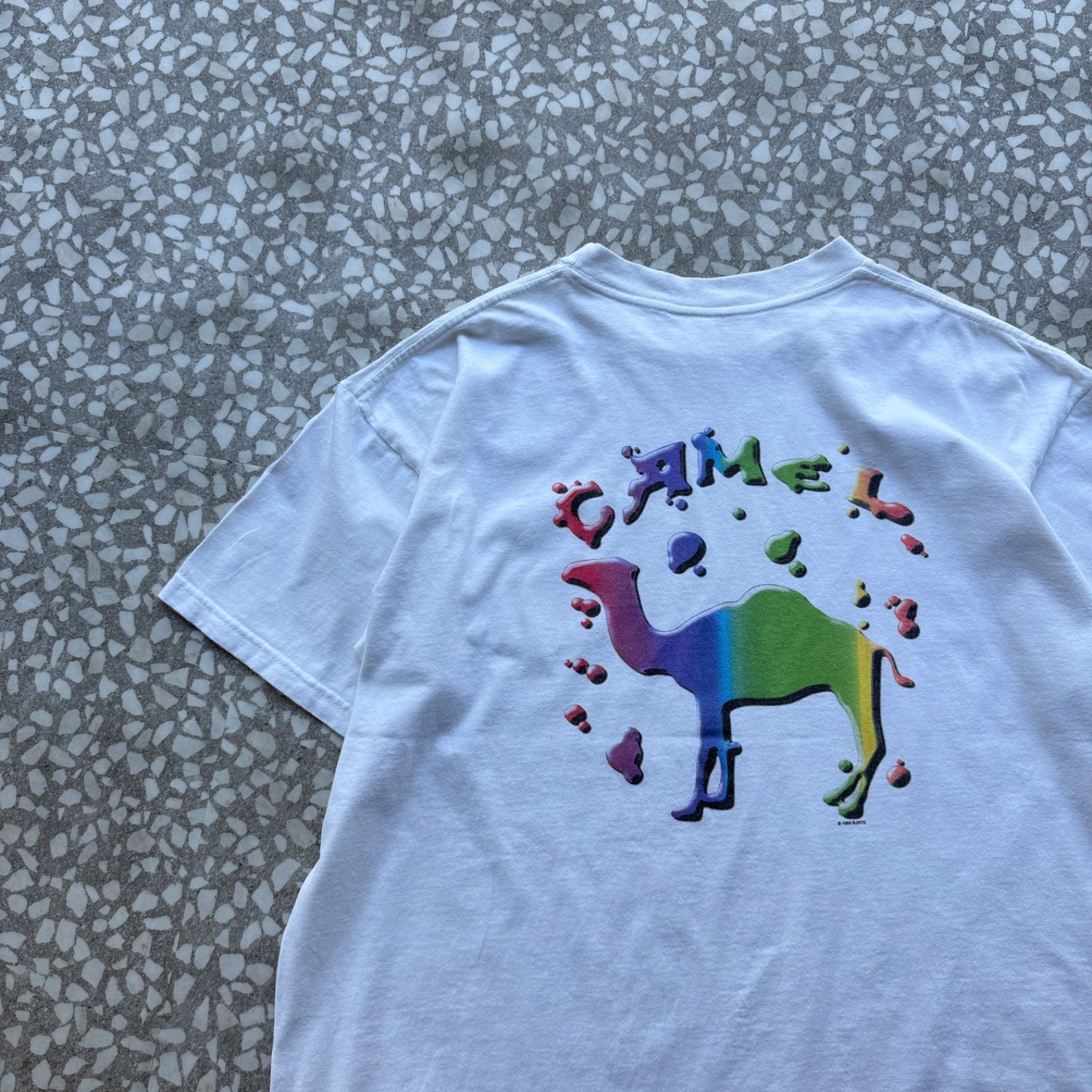 CAMEL / 90′s usa製 pocket T-shirt sizeXL キャメル コピーライト 