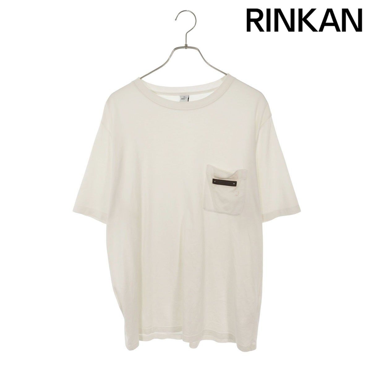 ベルルッティ R23JRS79JAEK レザータグ付きTシャツ メンズ XL