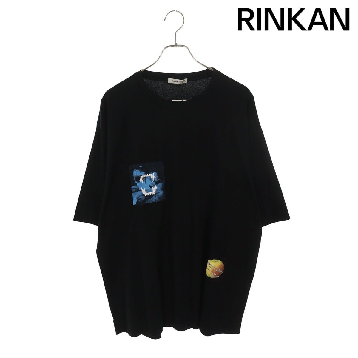 アンダーカバー 25SS UP1E4805-1 ランダムプリントパッチTシャツ メンズ 5