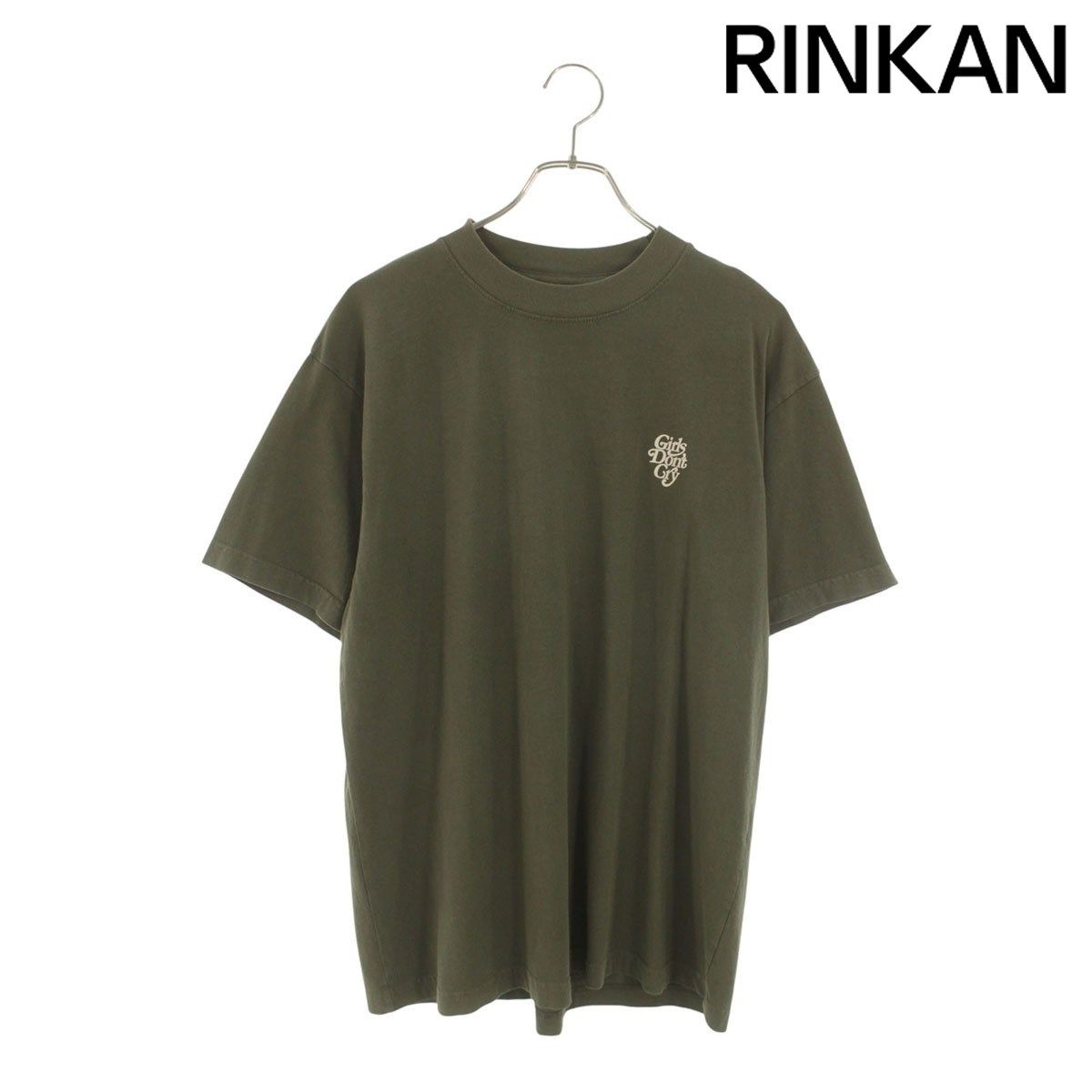 ガールズドントクライ ロゴプリントTシャツ メンズ M