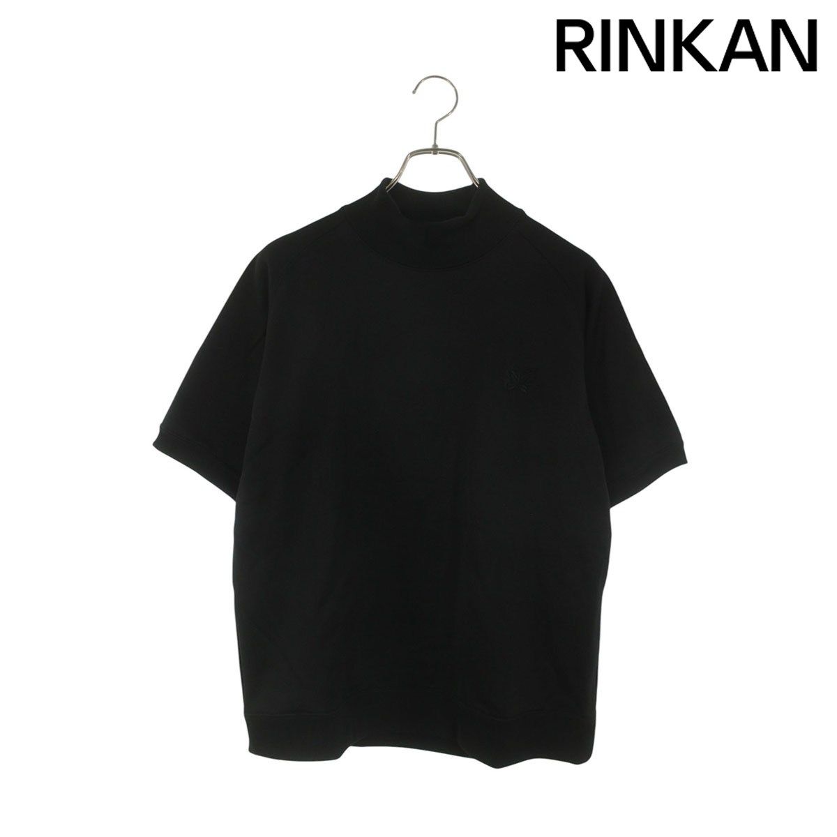 ニードルス KP232 ロゴ刺繍モックネックTシャツ メンズ XS