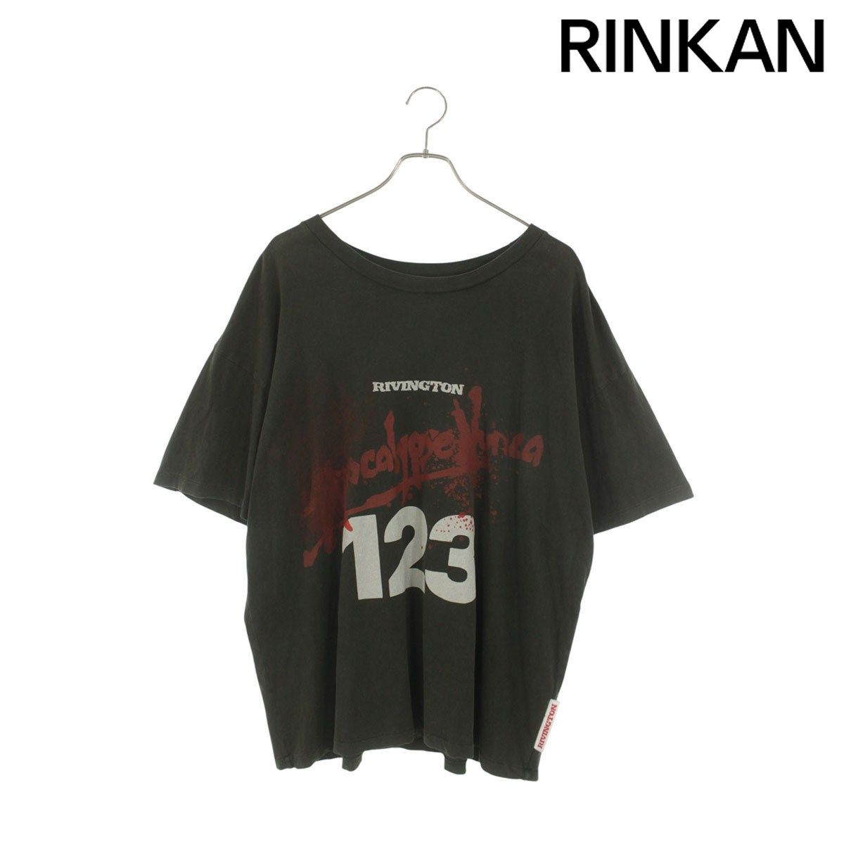 リヴィントンロイレビス APOCALYPSE NUNCA SS TEE アポカリプスプリントTシャツ メンズ L