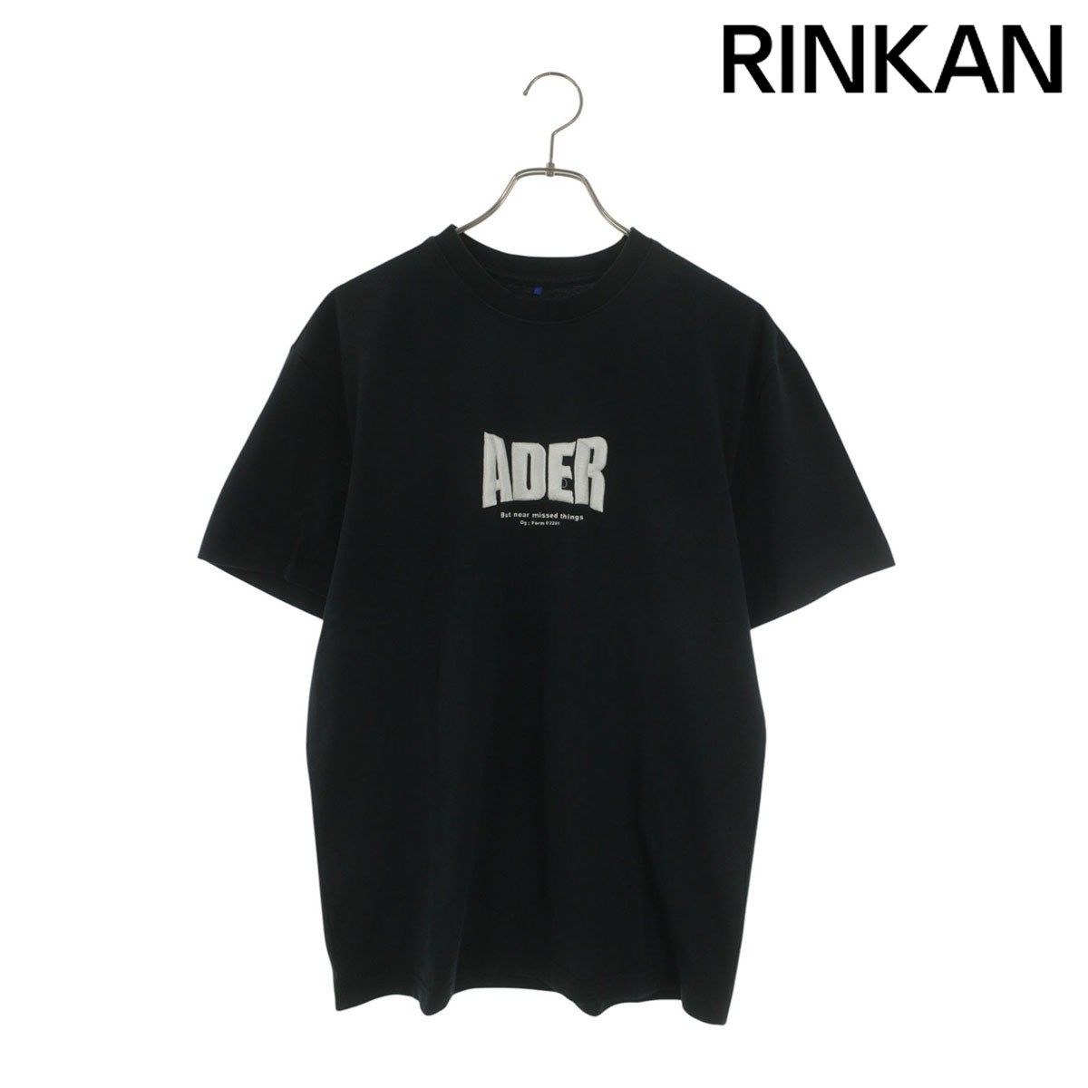 アーダーエラー BT1FWHT01BK1 ロゴ刺繍Tシャツ メンズ A1