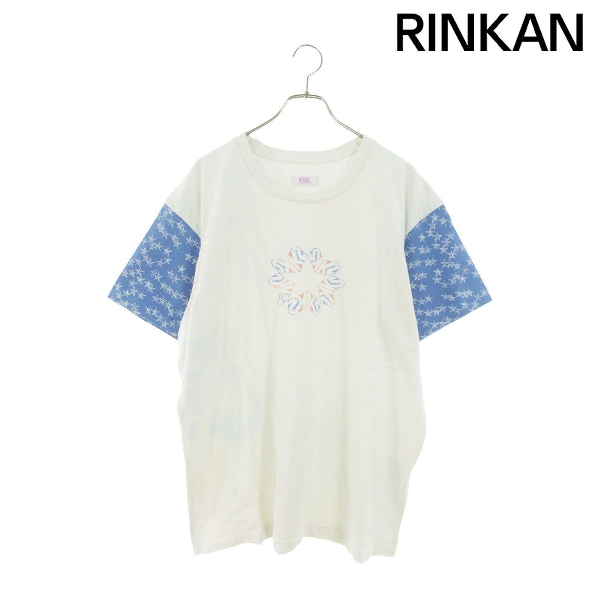 イーアールエル スターメッセージプリントTシャツ メンズ XL - メルカリ
