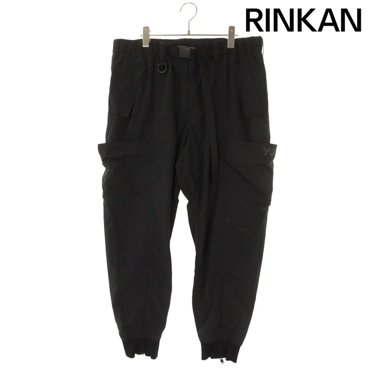 ワイスリー IN8757 CRINKLE NYLON CUFFED PANTS クリンクルナイロンジョガーカーゴロングパンツ メンズ L