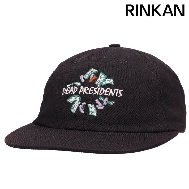 シュプリーム Dead Presidents 6-panel 刺繍デザインキャップ メンズ