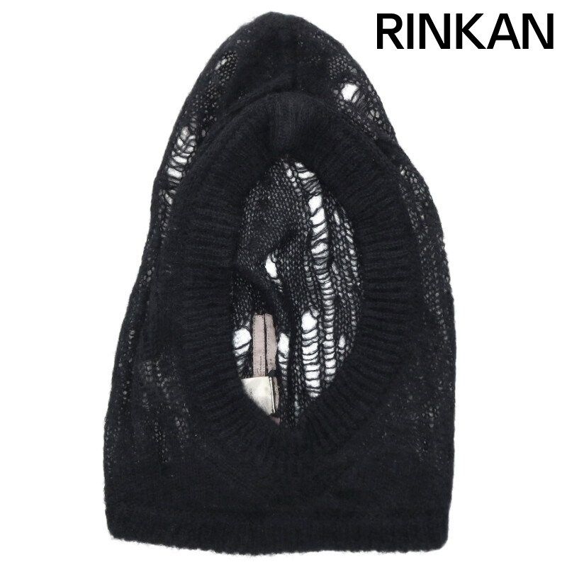 リックオウエンス 24SS RU01D3480-KNEETMH フードニット帽子 メンズ UNI