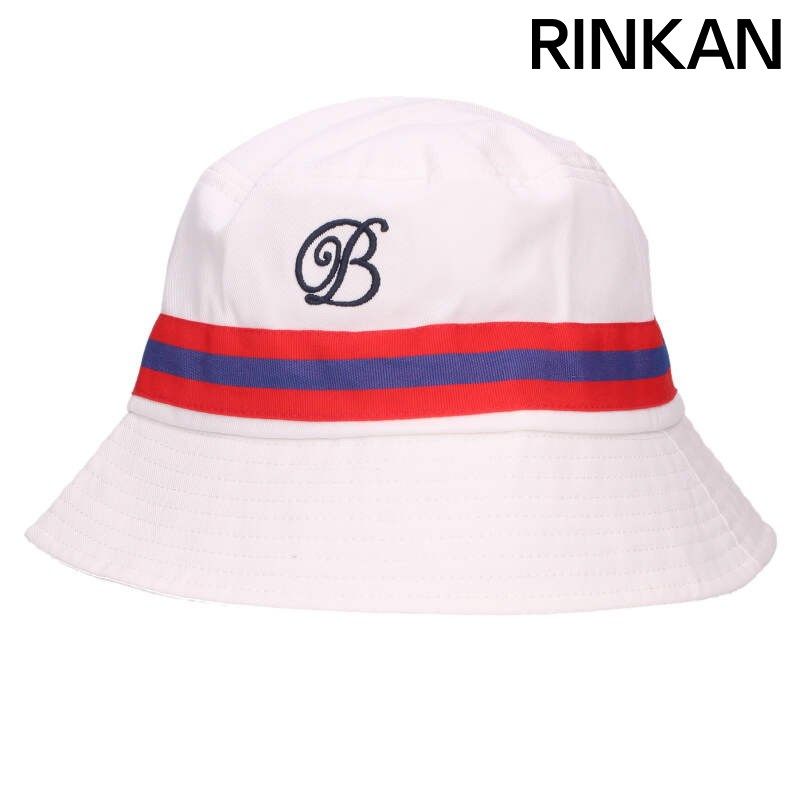 ブラックアイパッチ BEPSS23AC41 Bエンブレムリボンバケット帽子 メンズ L/XL