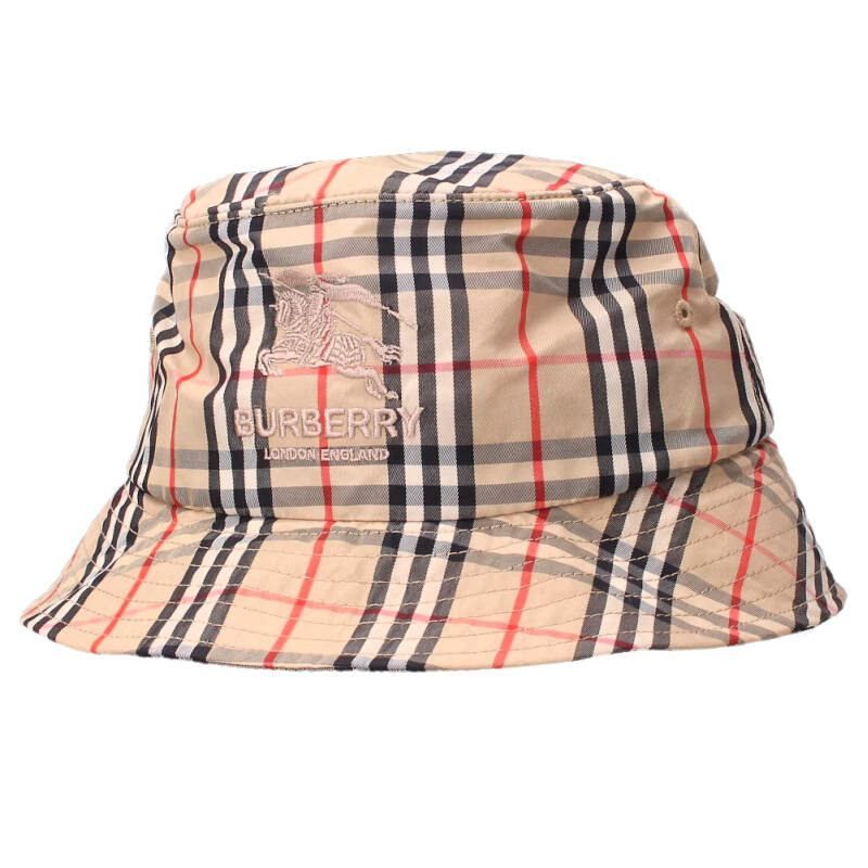 シュプリーム ×バーバリー Burberry Crusher ノヴァチェックバケット