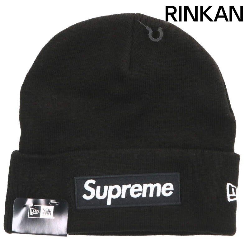 シュプリーム ×ニューエラ New Era New Era Box Logo Beanie ボックスロゴビーニーニット帽 メンズ FREE