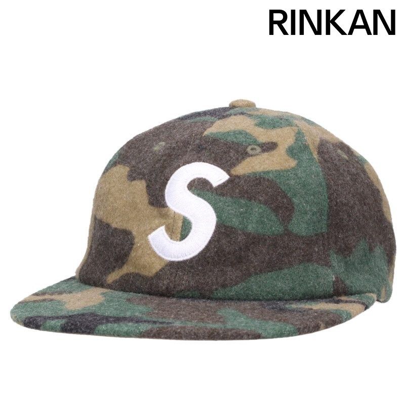 シュプリーム Wool S Logo 6 Panel Sロゴウール帽子 メンズ