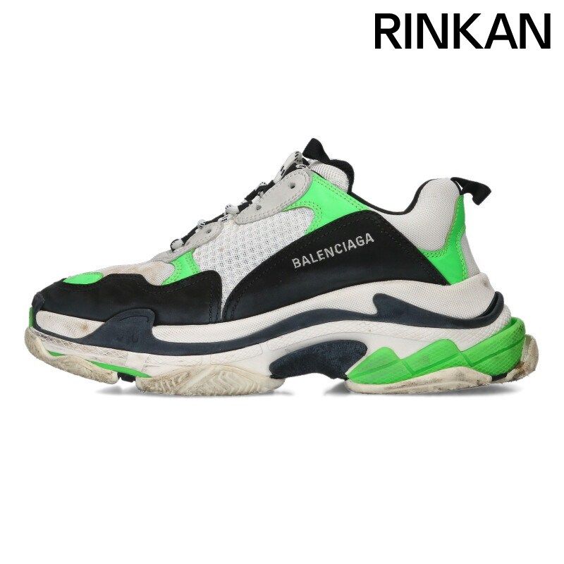 バレンシアガ TRIPLE S TRAINERS トリプルエスレースアップスニーカー メンズ 42