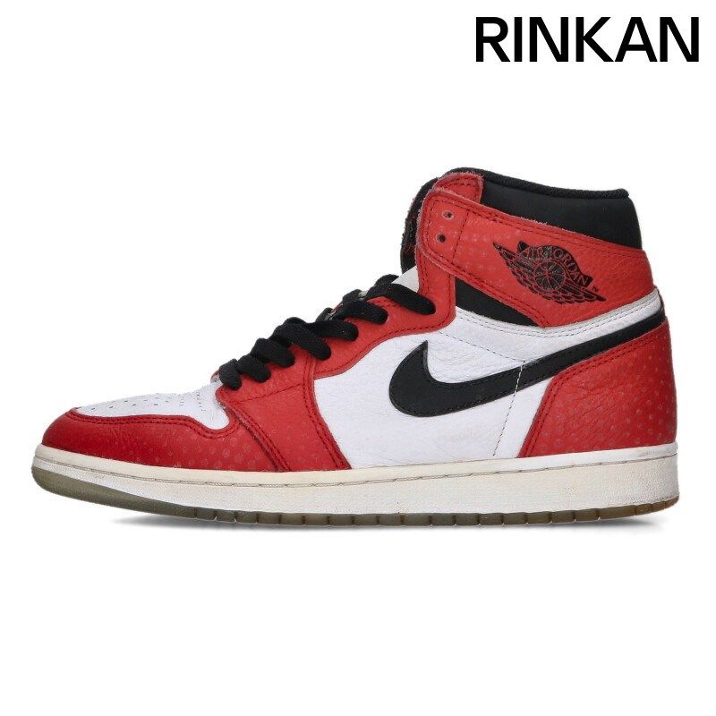 ナイキ AIR JORDAN 1 RETRO HIGH OG ORIGIN STORY 555088-602 エアジョーダン1レトロオリジンストーリースニーカー メンズ 27.5cm