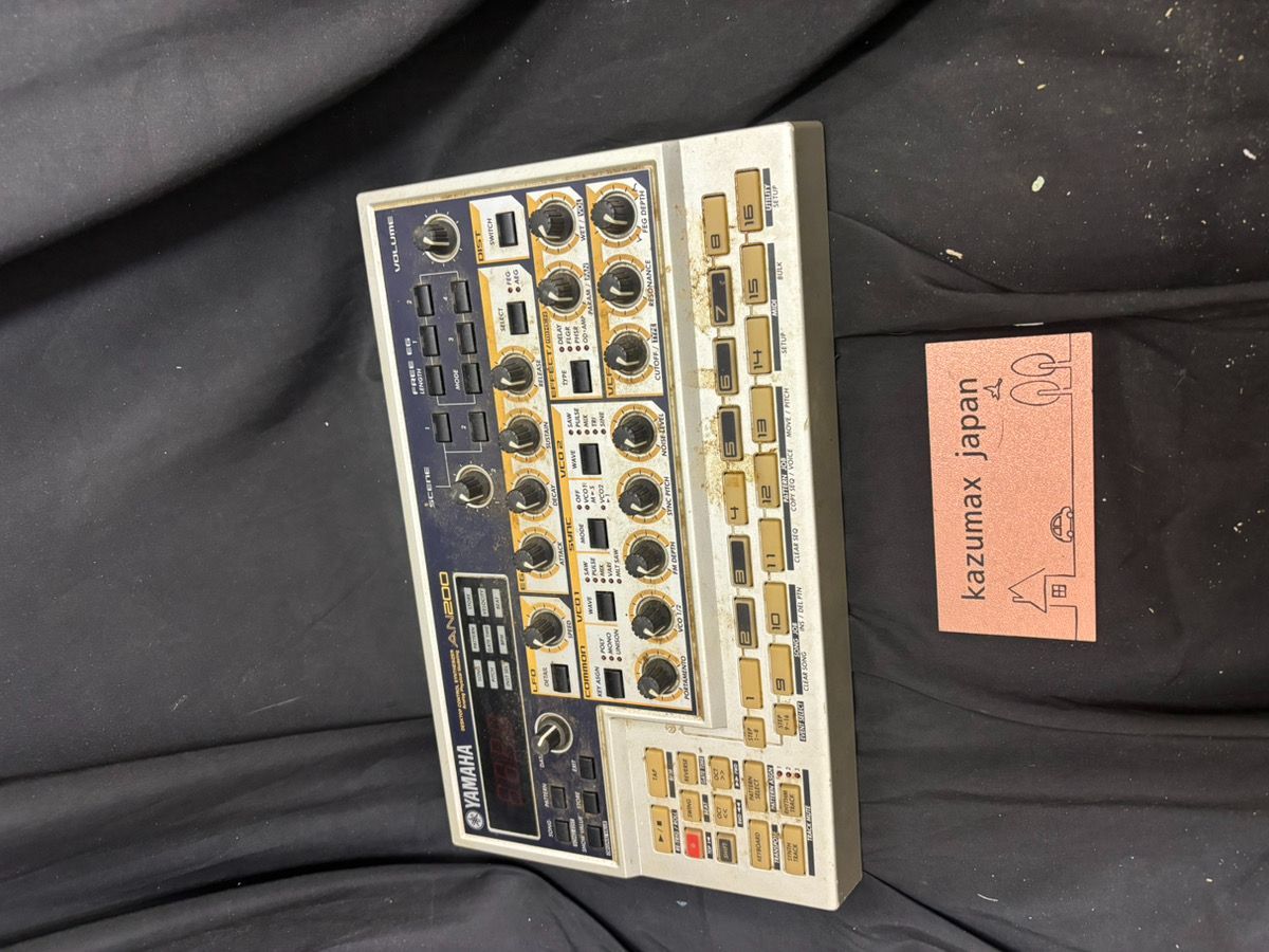 Yamaha AN200 動作品 本体のみ コントロールボードなし グルーブボックス シンセサイザー ヤマハ (k-797)