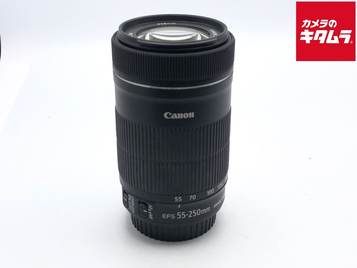 【中古】 【良品】 キヤノン EF-S55-250mm F4-5.6 IS STM