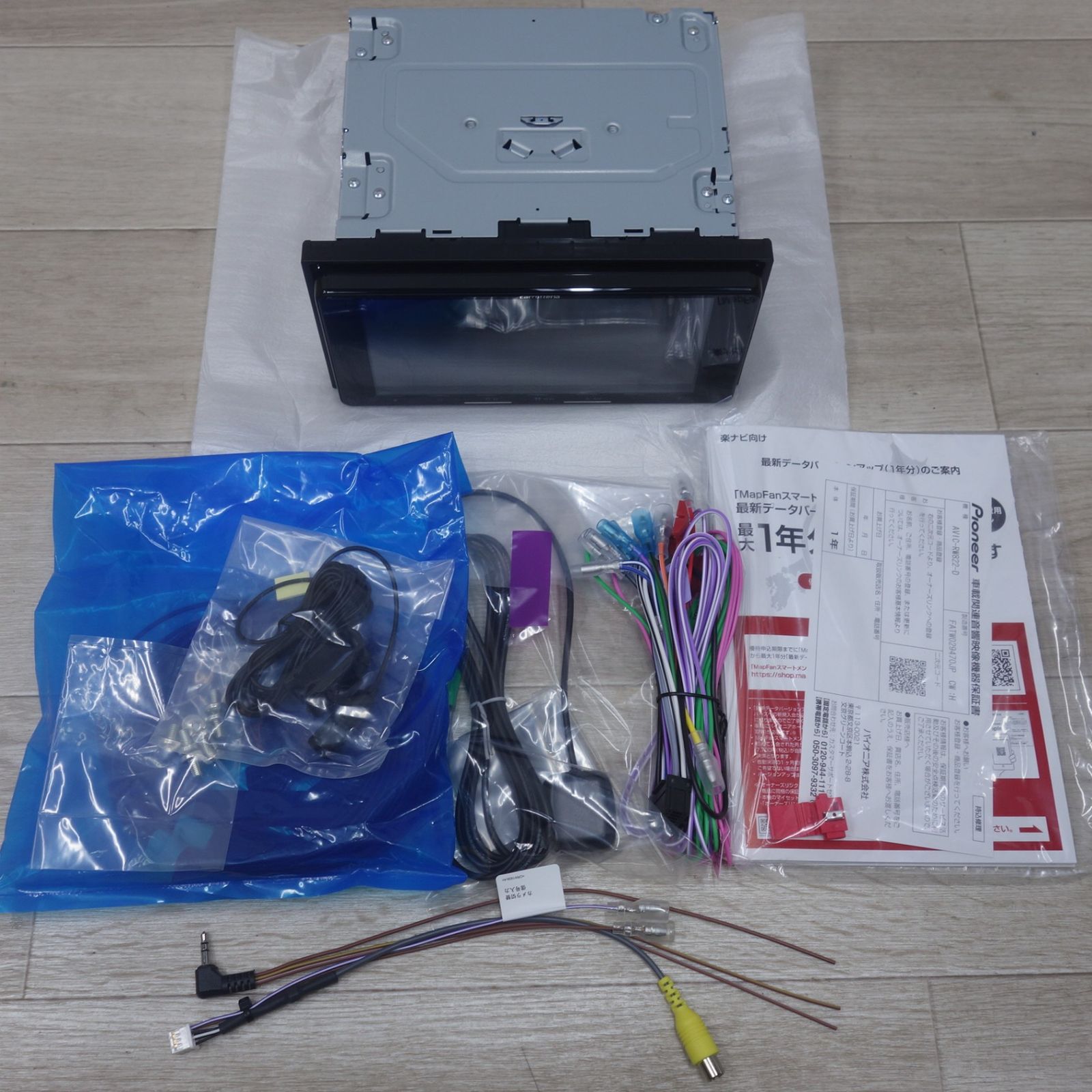 [送料無料] 未使用◆Pioneer carrozzeria 楽ナビ カーナビ AVIC-RW822-D メモリーナビ パイオニア カロッツェリア◆ 45,370円