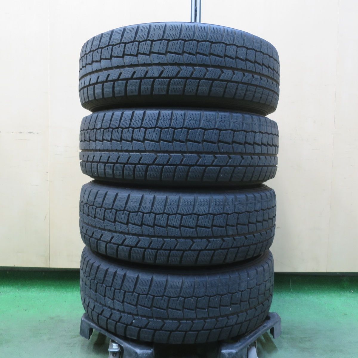 バリ溝！23年！キレイ！9分☆スタッドレス 195/65R15 ダンロップ