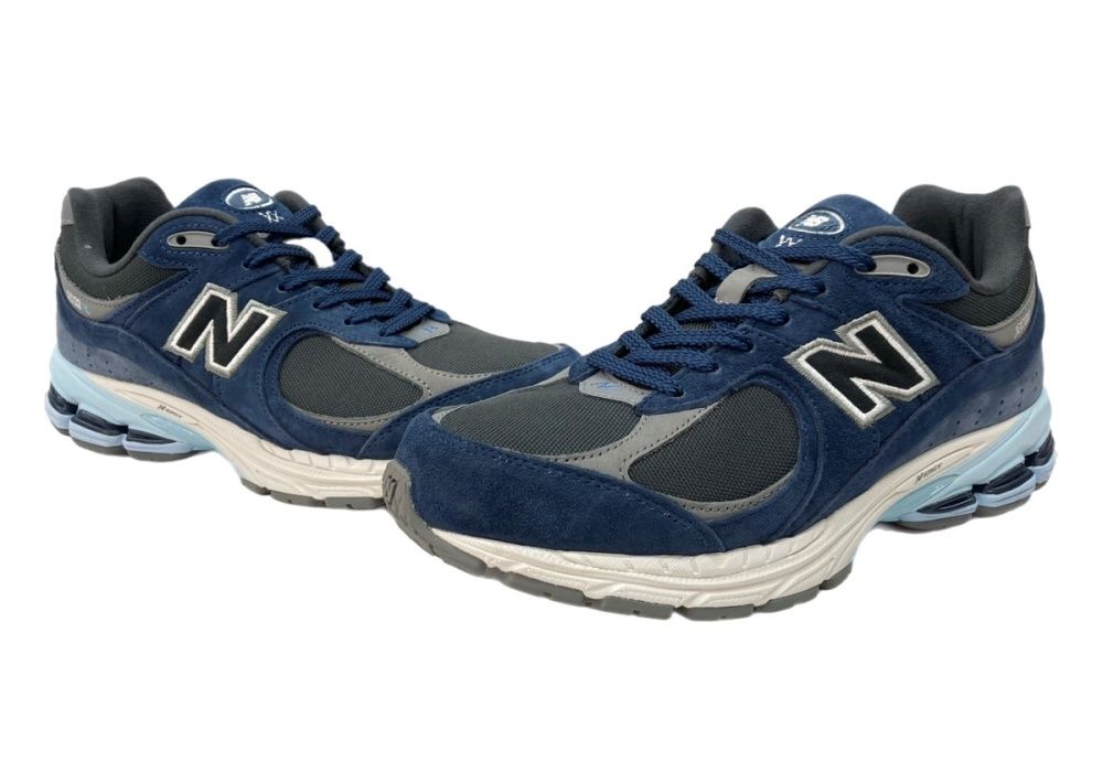 ニューバランス new balance Safari 別注 24年製 2002R CORDURA N-ERGY ランニング ローカット シューズ スエード 紺 M2002RAS メンズ靴 スニーカー ネイビー 27.5cm 104S-1306