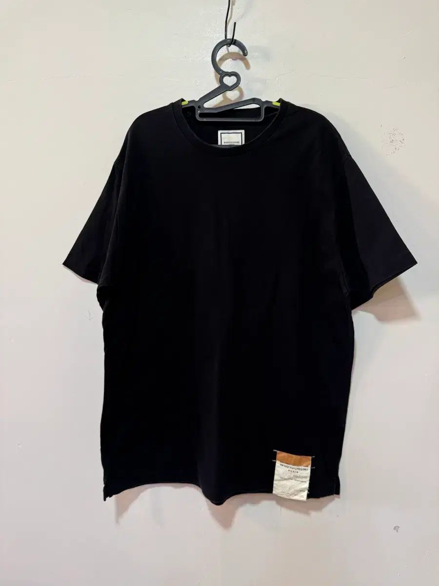 ウーヨンミ パリ ブラック 半袖Tシャツ 48