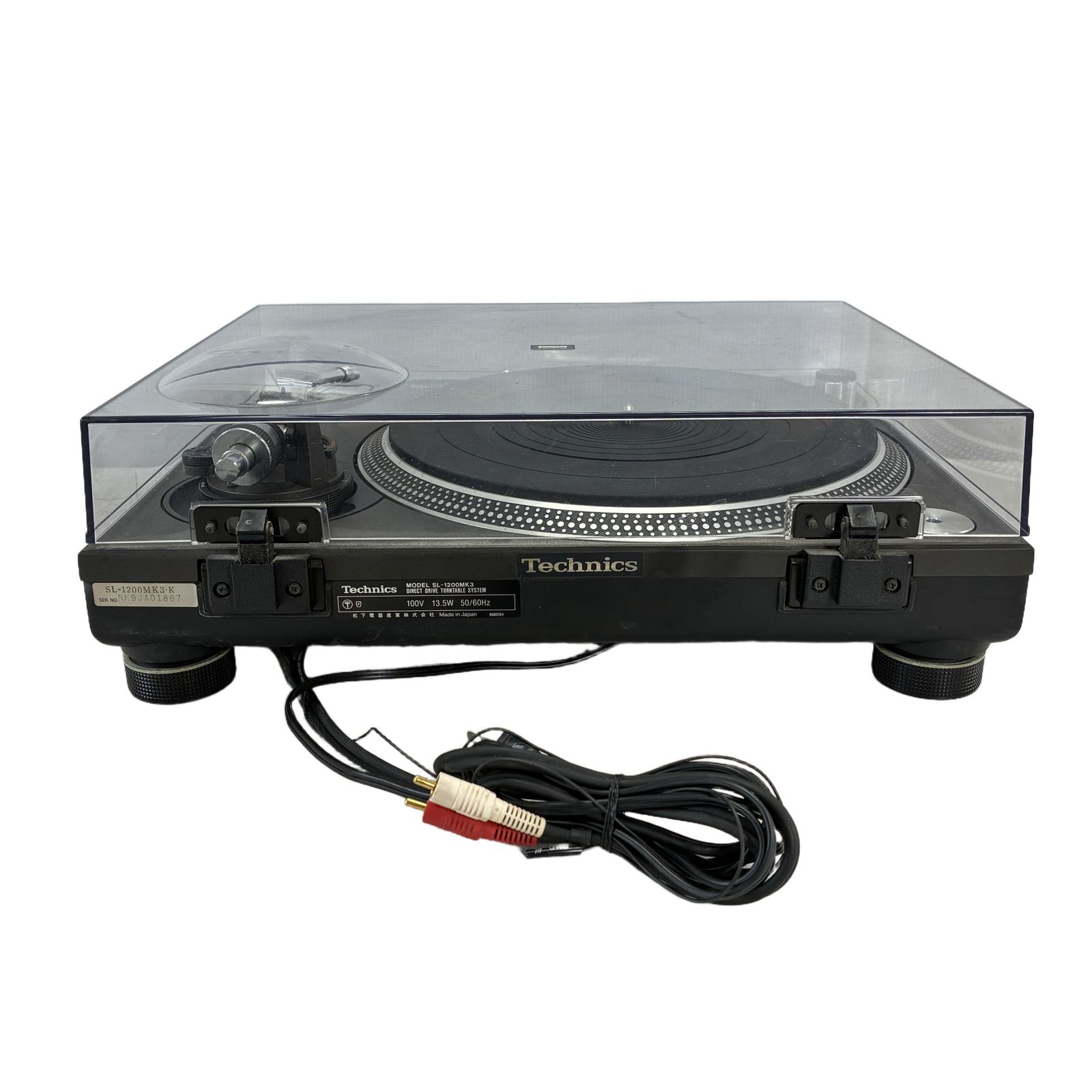 完動品 動作保証 TECHNICS SL-1200MK3 ターンテーブル 2台セット完動品