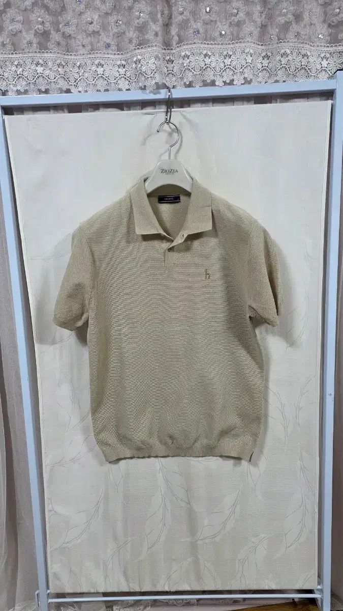 HAZZYS メンズ半袖ニット (105)