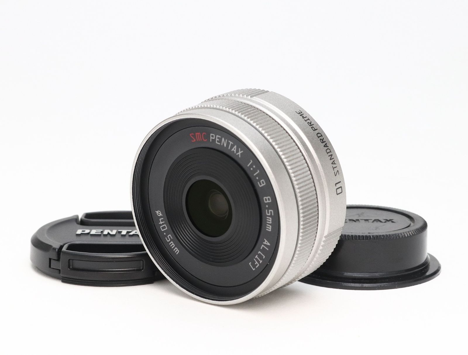 AA- (極上品) smc PENTAX ペンタックス 01 STANDARD PRIME 8.5mm F1.9 シルバー 初期不良返品対応 55-271
